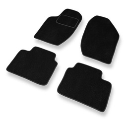Velourmattor till Alfa Romeo 164 I Sedan (1987-1997) - svarta
