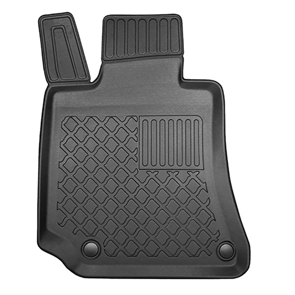 Sats bagagerumsmatta och bilmattor TPE måttillverkade till: Mercedes-Benz E-klass W212 Kombi (2009-10.2016) - till alla modeller (nischer kan ev skäras bort)