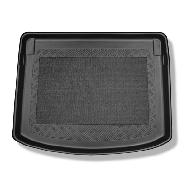 Bagagerumsmattor till Volvo V40 II Kombikupé (07.2012-07.2019) - övre bagagerum; till bilar med dubbelt bagagerumsgolv