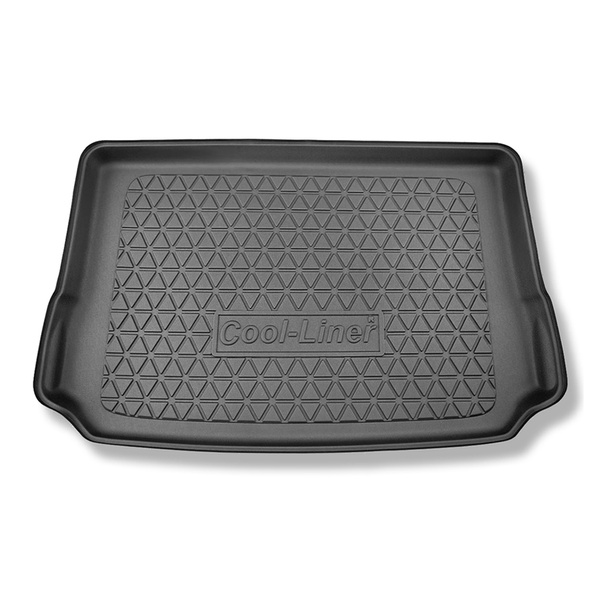 Bagagerumsmattor till Renault Captur II E-Tech Full Hybrid SUV (08.2022-....) - övre bagagerum; rörligt golv i översta läget