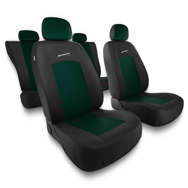 Universella sätesöverdrag till Seat Cordoba I, II (1993-2009) - grön