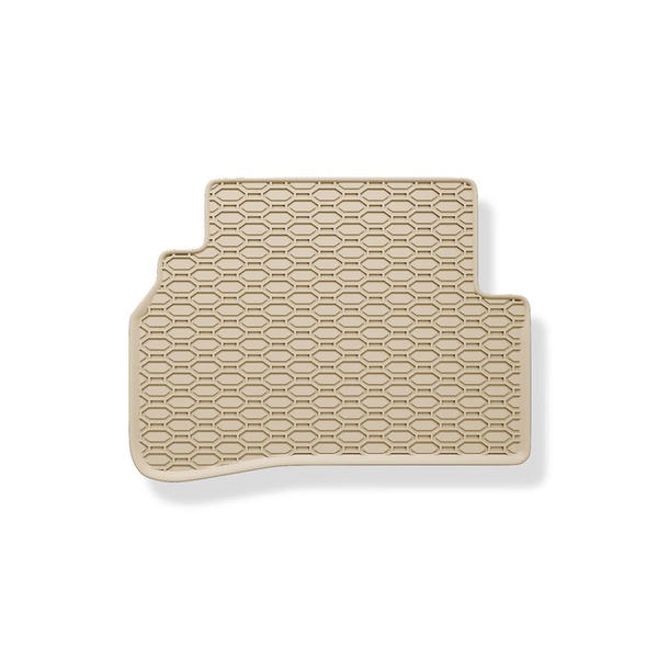 Gummimattor till bil Mercedes-Benz C-klass W205 (2013-2021) - beige
