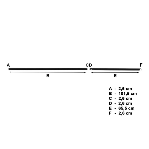 Svarta sidolister till bil Volkswagen Golf VII Kombikupé, Variant (2012-2020)