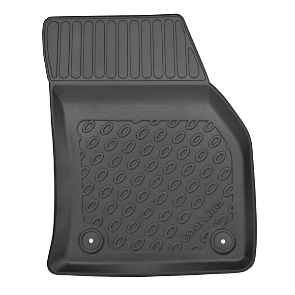 Sats bagagerumsmatta och bilmattor TPE PREMIUM måttillverkade till: Seat Ateca SUV (09.2016-....) - rörligt bagagerumsgolv i övre läget eller med 4-hjulsdrift