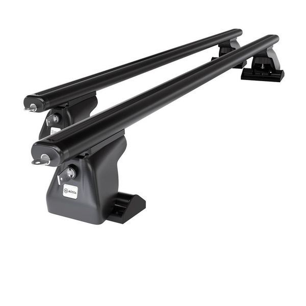 Taklasthållare till Ford Galaxy Minibuss (2006-2009) - svart takräcke - takhållare - T-profil - Aluminium