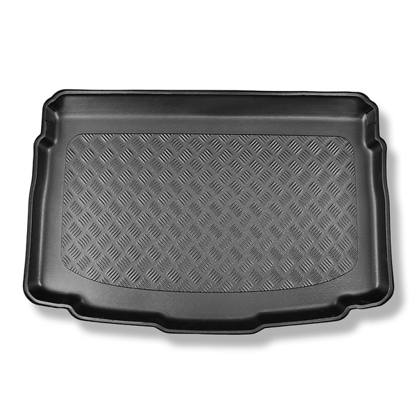 Bagagerumsmattor till Volkswagen T-Roc SUV (12.2017-....) - nedre bagagerum; rörligt golv i nedersta läget