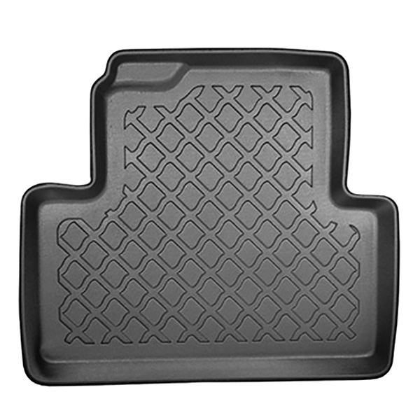 Sats bagagerumsmatta och bilmattor TPE måttillverkade till: Opel Zafira C Minibuss (01.2012-07.2019) - 5/7 platser; tredje raden nedsänkt