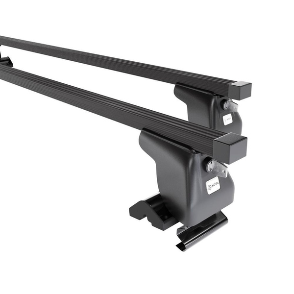 Taklasthållare till Chrysler PT Cruiser Minibuss (2001-2010) - svart takräcke - takhållare - utan fästelement - Stål