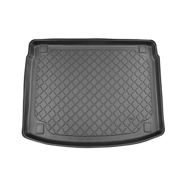 Bagagerumsmattor till Kia XCeed Crossover (09.2019-....) - övre bagagerum (dubbelt golv i översta läget); utan och med högtalare; ej till Plug-in Hybrid och Mild Hybrid version