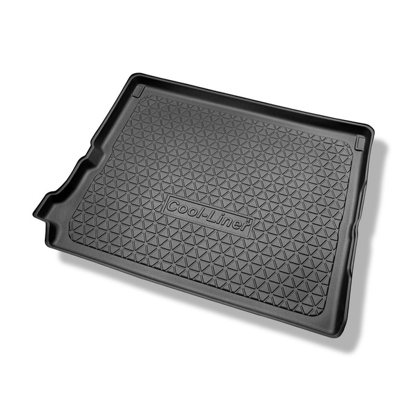 Bagagerumsmattor till Peugeot 5008 II SUV (07.2017-2024) - 7 platser; tredje raden nedsänkt