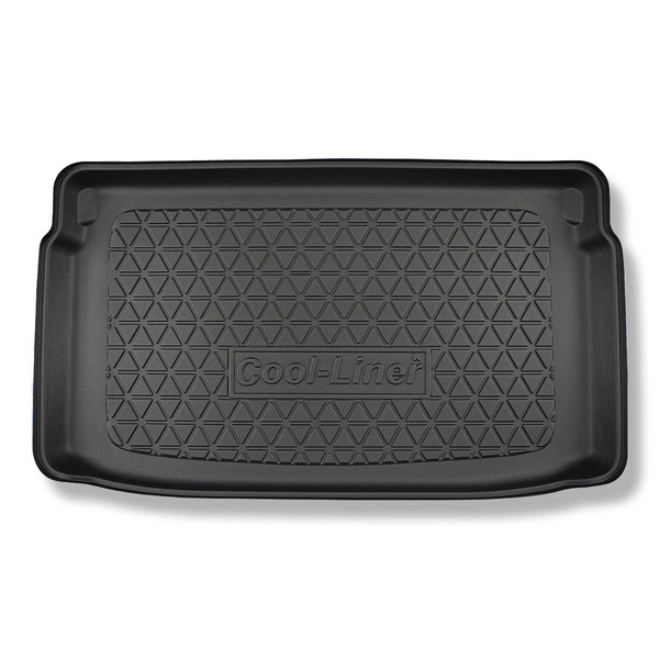 Bagagerumsmattor till Toyota Yaris IV XP210 Kombikupé (11.2020-....) - övre bagagerum; till bilar med dubbelt bagagerumsgolv; även till hybrid