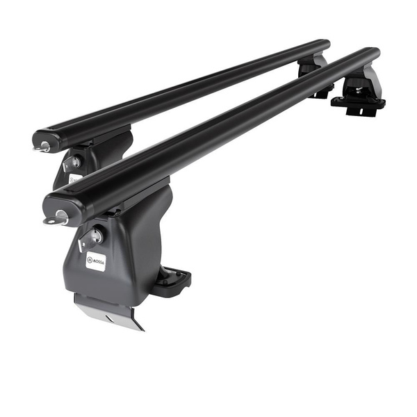 Taklasthållare till Renault Captur I SUV (2013-2019) - svart takräcke - takhållare - utan fästelement - Aluminium