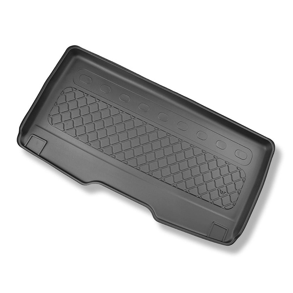 Sats bagagerumsmatta och bilmattor TPE måttillverkade till: Volkswagen Multivan T7 Skåpbil (10.2021-....) - långt axelavstånd; bakom tredje sätesraden; även till eHybrid PHEV-version