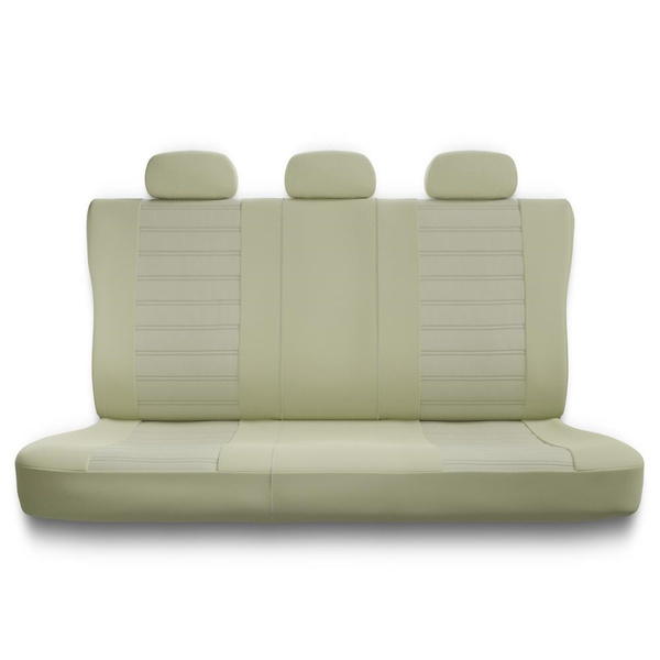 Universella sätesöverdrag till Citroen Xantia I, II (1993-2001) - Typ 2 (beige)