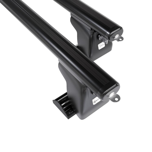 Taklasthållare till Chrysler Town & Country Minibuss (1990-2010) - svart takräcke - takhållare - T-profil - Aluminium