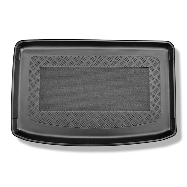 Bagagerumsmattor till Kia Stonic SUV (10.2017-....) - övre bagagerum; modeller med rörligt bagagerumsgolv; ej till hybridversion