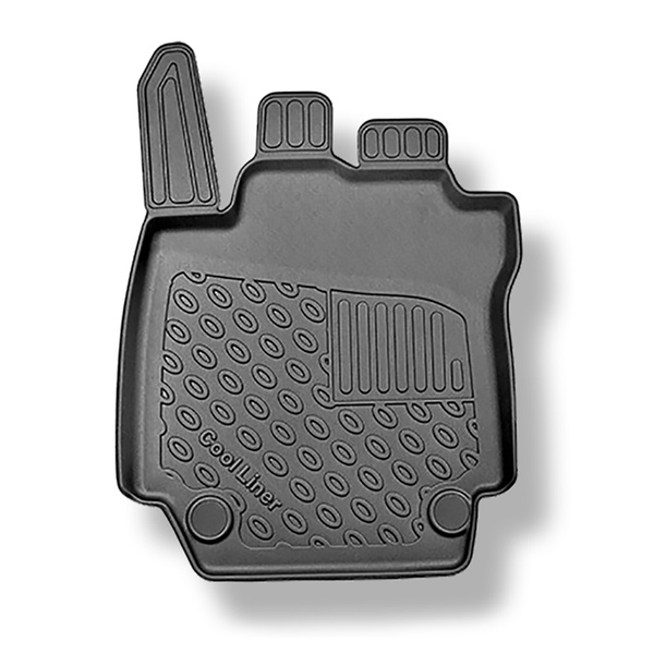 Sats bagagerumsmatta och bilmattor TPE PREMIUM måttillverkade till: Renault Captur I SUV (04.2013-12.2019) - för nedre och övre bagagerum