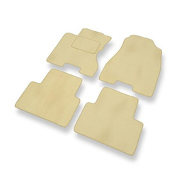 Velourmattor till Renault Koleos I SUV (2008-2015) - beige