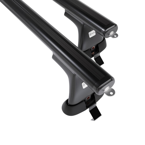 Taklasthållare till Opel Insignia Sedan (2009-2017) - svart takräcke - takhållare - utan fästelement - Aluminium