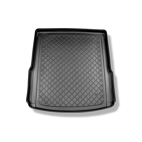 Bagagerumsmattor till Audi A6 C8 4H Avant (09.2018-....) - även till modeller med fästskenor; även till Quattro-version; ej till TFSI e plug-in hybridversion