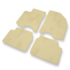 Velourmattor till Chevrolet Lacetti Kombikupé, Kombi, Sedan (2003-2009) - beige