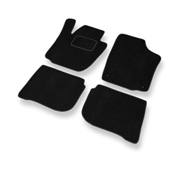 Velourmattor till Seat Toledo IV Kombisedan (2012-2018) - svarta