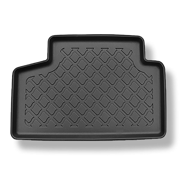 Sats bagagerumsmatta och bilmattor TPE måttillverkade till: Mercedes-Benz GLB X247 SUV (11.2019-....) - 5 platser; övre bagagerum; rörligt golv i översta läget; 7 platser; utan tredje raden