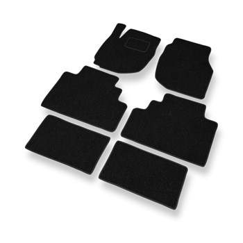 Filtmattor till Mazda MPV II Minibuss (1999-2006) - svarta