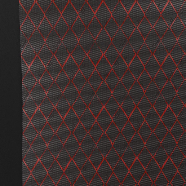 Universella sätesöverdrag till Chevrolet Captiva I, II (2006-....) - röd