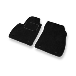 Velourmattor till Opel Zafira C Minibuss (2011-2019) - svarta