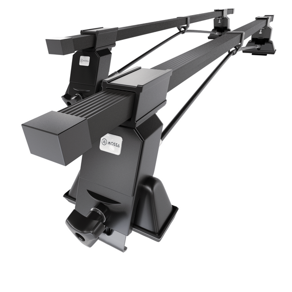 Taklasthållare till Opel Astra G mk II Sedan (1998-2009) - svart takräcke - takhållare - fästpunkter - Stål