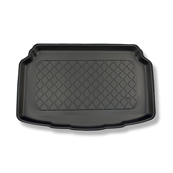 Bagagerumsmattor till Mazda 2 Hybrid Kombikupé (03.2022-....) - nedre bagagerum; till bilar utan dubbelt bagagerumsgolv