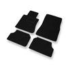 Filtmattor till Mercedes-Benz CL W140 Coupé (1992-2000) lång version - svarta