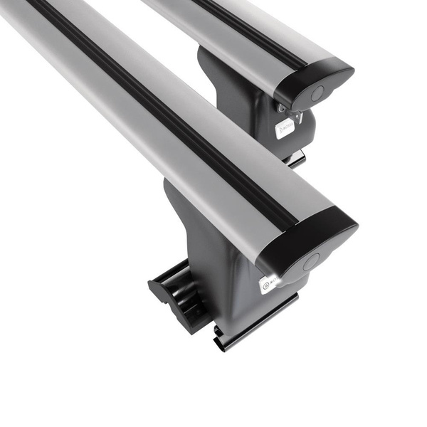 Taklasthållare till Chrysler PT Cruiser Minibuss (2001-2010) - silver takräcke - takhållare -utan fästelement - Aluminium