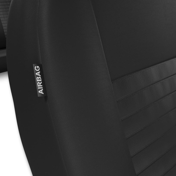 Universella sätesöverdrag till Volkswagen New Beetle (1998-2005) - Typ 1 (svart)