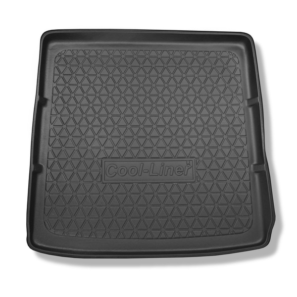 Bagagerumsmattor till Audi Q5 I 8R SUV (11.2008-12.2016) - smalare matta till modeller med fästskenor i bagagerummet