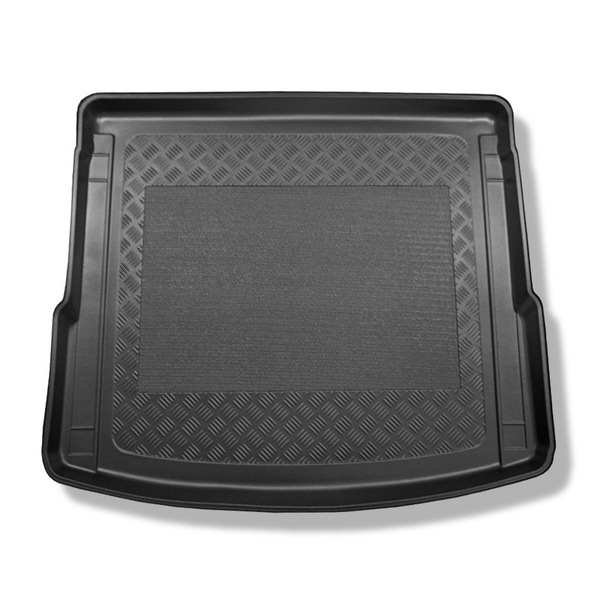 Bagagerumsmattor till Audi Q5 II FY SUV (01.2017-08.2024) - även till modeller med fästskenor; ej till TFSI e plug-in hybrid; flyttbart baksäte