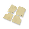 Velourmattor till Mercedes-Benz GL X164 (2006-2012) - beige