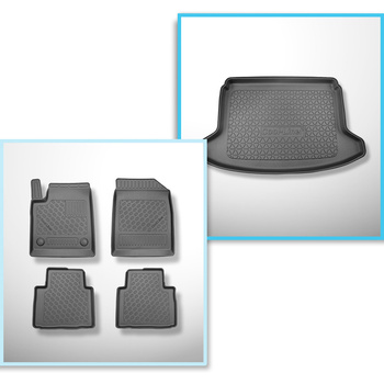 Sats bagagerumsmatta och bilmattor TPE PREMIUM måttillverkade till: Seres 3 SUV 