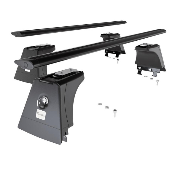 Taklasthållare till Opel Astra J mk IV Kupé (2011-2015) - svart takräcke - takhållare - fästpunkter - Aluminium