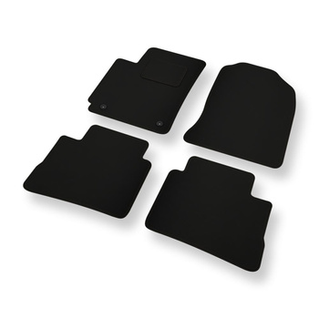 Filtmattor till Hyundai Kona Crossover (2017-2023) - svarta