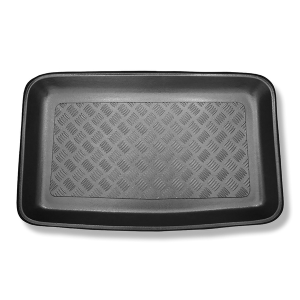 Bagagerumsmattor till Volkswagen Sharan II Skåpbil (09.2010-03.2022) - 7 platser - tredje raden upplyft (till utrymme bakom tredje sätesraden)