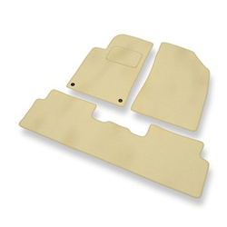 Velourmattor till Peugeot 508 Kombisedan, Sedan, SW (2011-2017) - beige