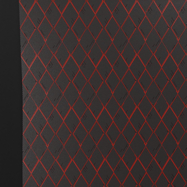 Universella sätesöverdrag till Volkswagen Fox (2004-2011) - röd