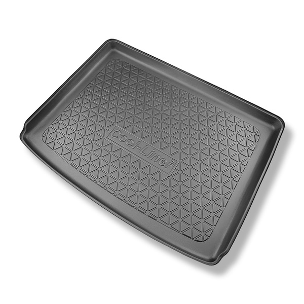 Bagagerumsmattor till Renault Austral SUV (12.2022-....) - 5 platser; övre bagagerum (jämn inlastningströskel); rörligt golv i översta läget