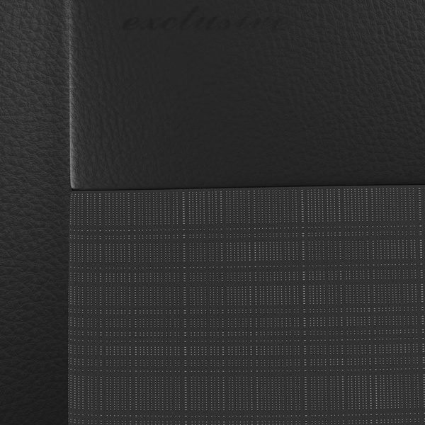 Universella sätesöverdrag till Fiat Doblo I, II, III, IV, V (2000-....) - Typ 4