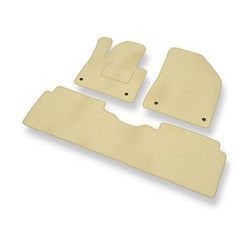 Velourmattor till Citroen C5 III Sedan, Tourer (2008-2017) - beige