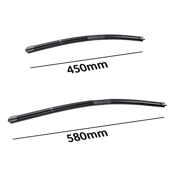 Vindrutetorkarblad till Fiat Albea Sedan (01.2002-12.2012) - platta torkarblad