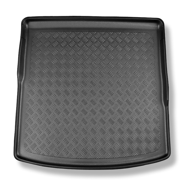 Bagagerumsmattor till Skoda Kodiaq SUV (03.2017-....) - 5 platser; nedre bagagerum utan rörligt golv / övre bagagerum för rörligt golv i övre läget