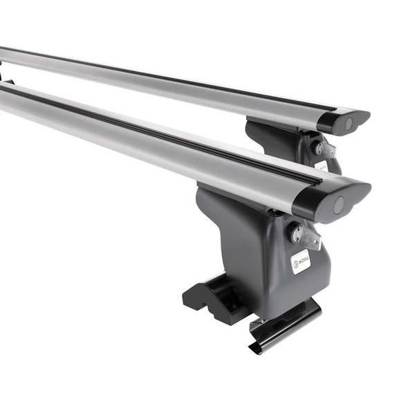 Taklasthållare till Chrysler PT Cruiser Minibuss (2001-2010) - silver takräcke - takhållare -utan fästelement - Aluminium